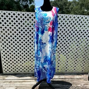 NWT Chico's Floral Long Dress